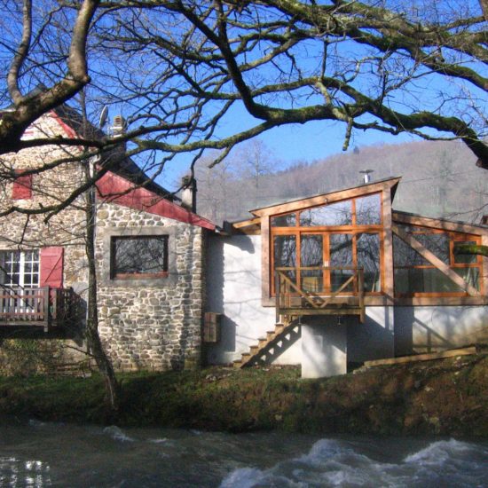Maison Ae - Rénovation et extension d'un ancien moulin