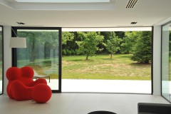 Grand coulissant en alu